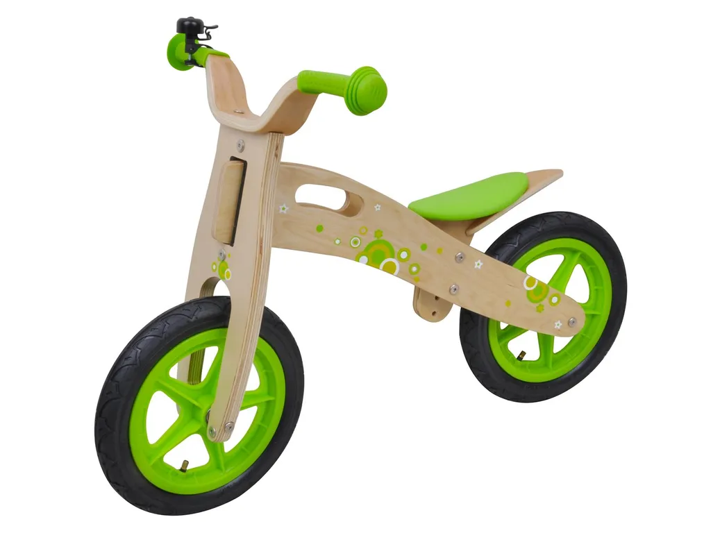 Apprendre l'Équilibre sans Chutes - Siva Woody Bubble Bike Laufrad