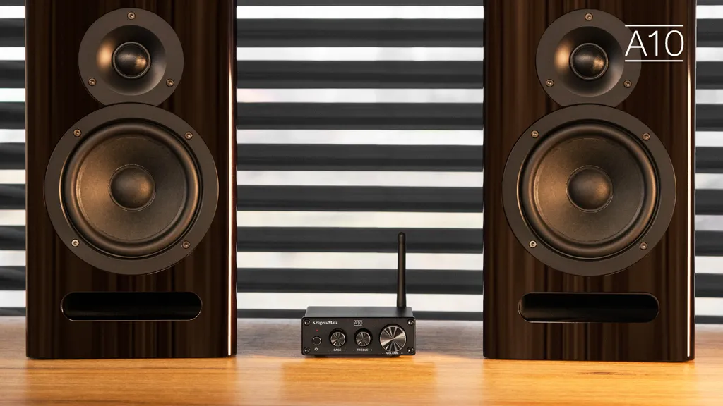 Ampli stéréo Bluetooth 2x50W A10 Kruger-Matz pour enceintes passives - 11