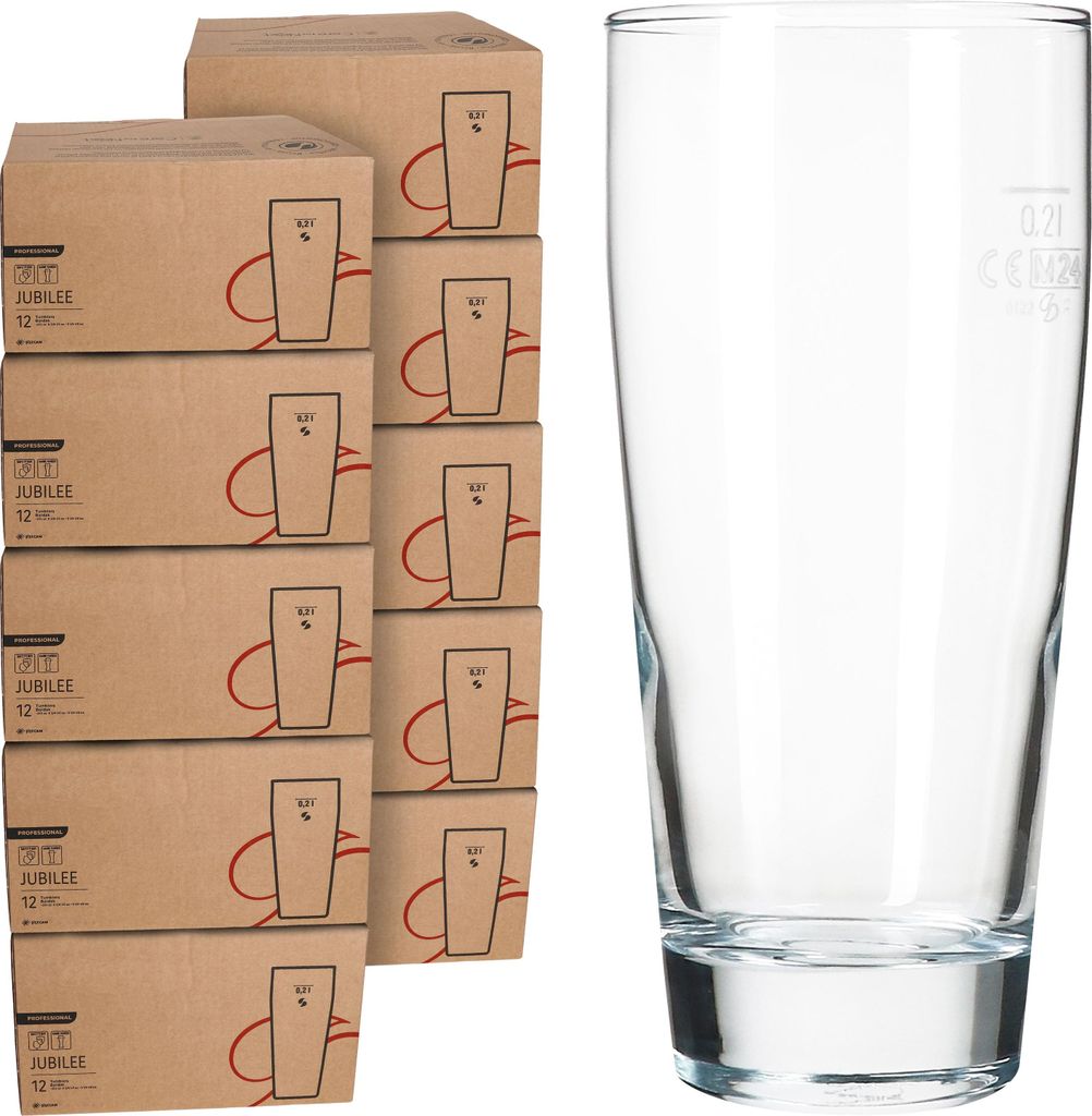 120x Willibecher 0,2 L geeicht Bierglas Trinkglas Cocktails Produktbild 