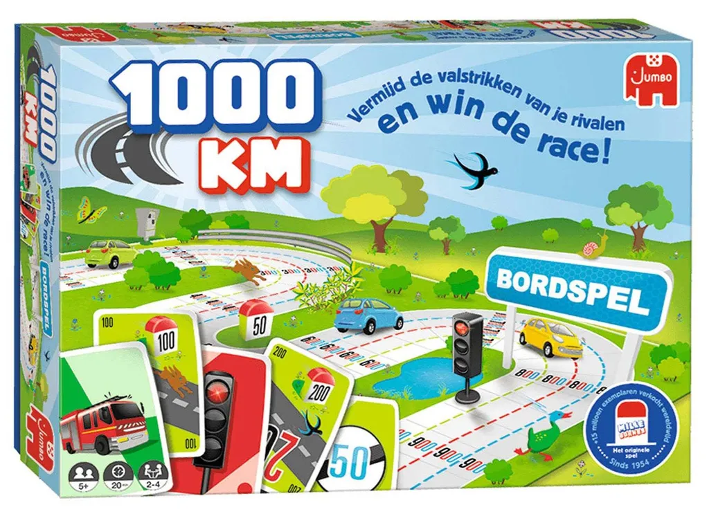 Jeu 1000KM Jumbo Classique 5 ans - Occuper les enfants sans écran en famille