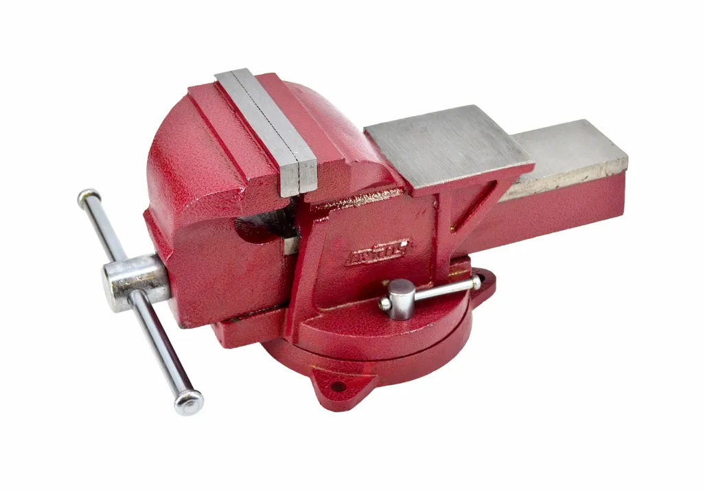 Étau 125mm Awtools Rotatif : Fini les Pièces Mal Fixées en Atelier