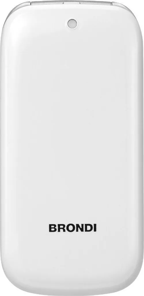 Téléphone Mobile Senior Brondi Stone+ Blanc Double SIM Simple d'Usage - 3