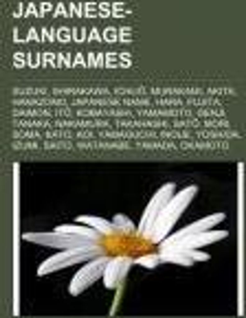Japanese-language surnames