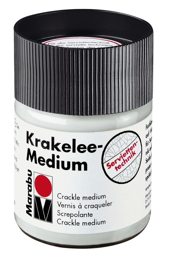Marabu Krakelee Medium 250ml Flasche Produktbild 