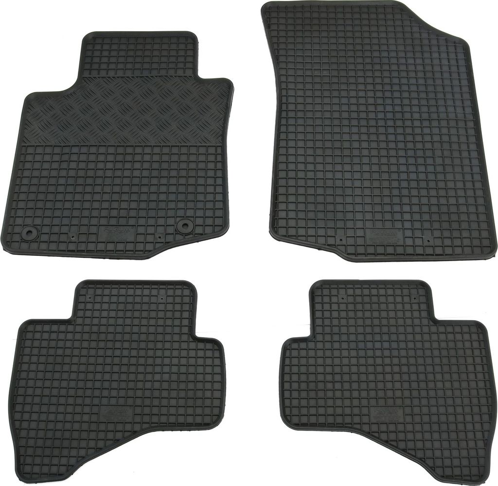 Rigum Gummi Fußmatten Set für Toyota Aygo + Peugeot 107 + Produktbild 