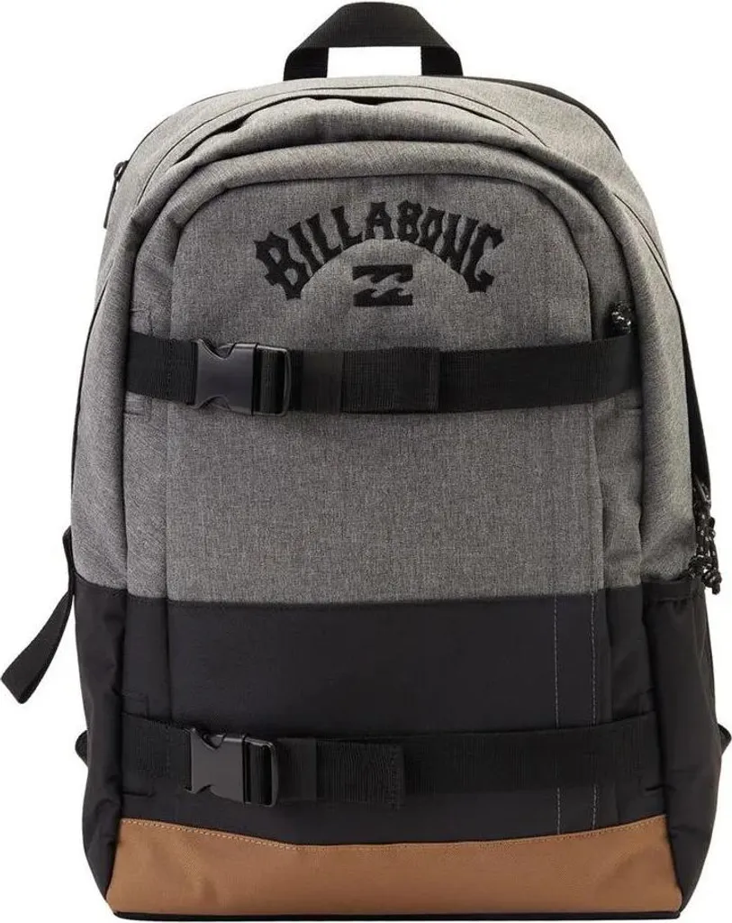 Sac à dos urbain Billabong Command Stash - Bagagerie Grise Multi-poches - 6