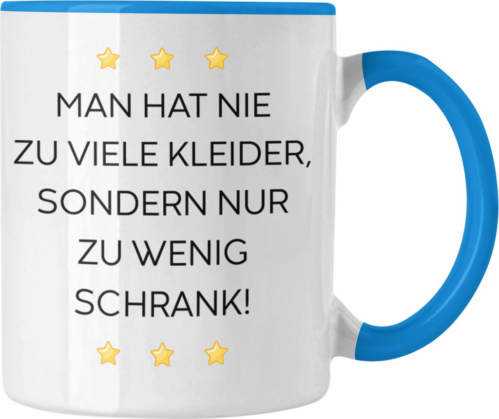 Trendation - Lustige Tasse mit Spruch für Frauen Männer Arbeit Büro Lustig Tassen Becher mit Sprüchen Kollegin Geschenk Sarkasmus Zu Wenig Schr...