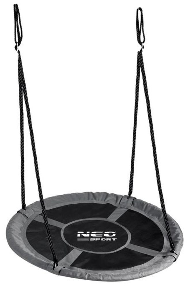 Neo-Sport NS-103 Columpio «Nido de cigüeña» 110 cm,  y gris Imagen del producto 