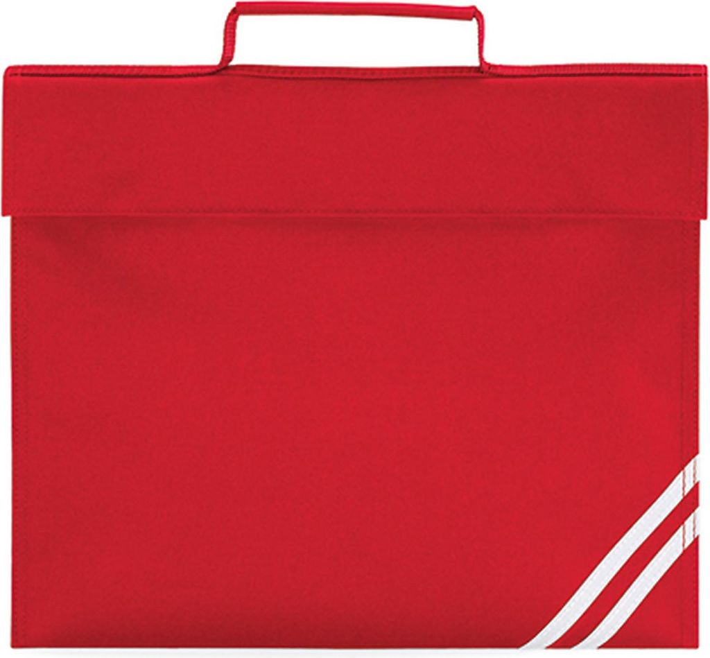 Quadra QD456 | Classic Book Bag / 36 x 30 cm - Farbe: Classic Red - Größe: 36 x 30 cm