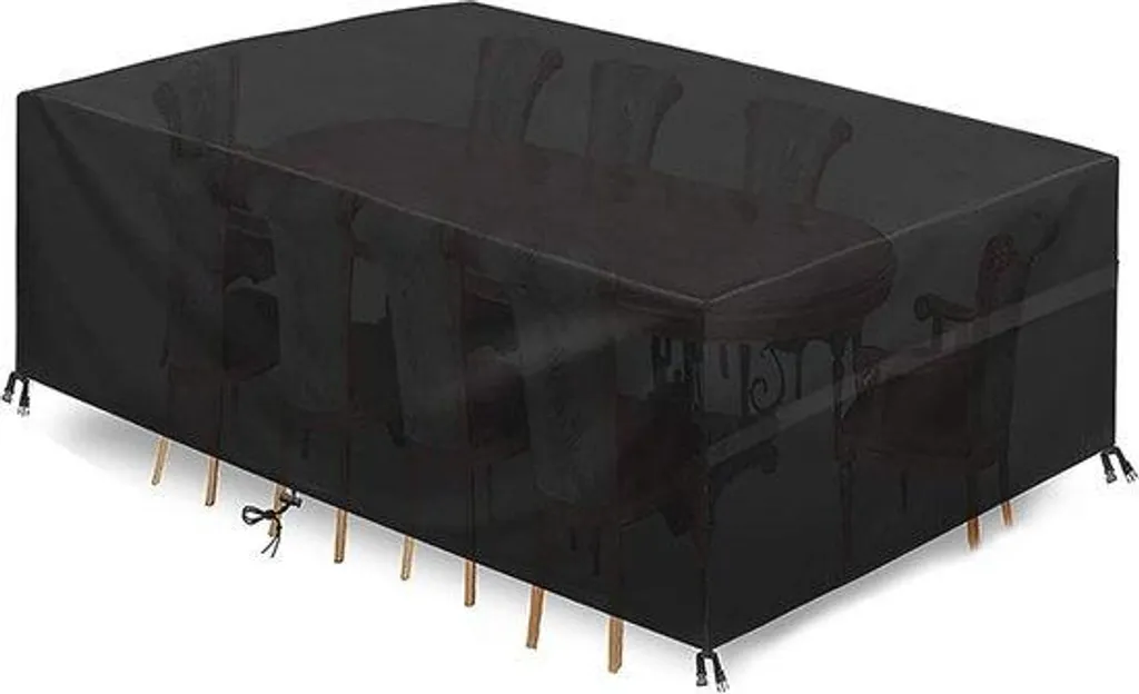 Bâche de protection mobilier de jardin 210cm résistante aux intempéries