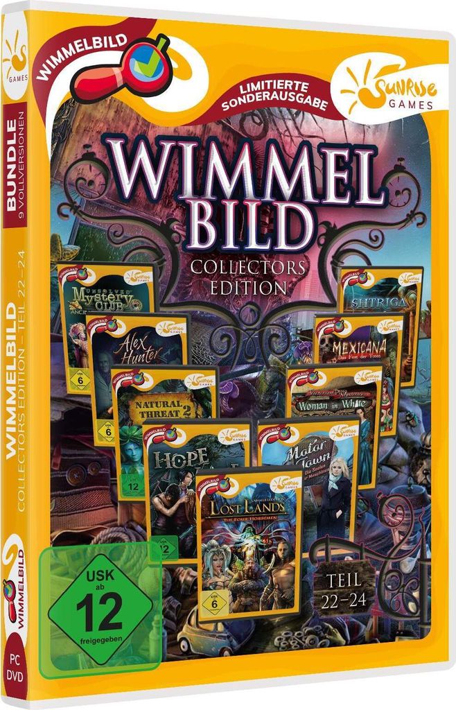 Wimmelbild 3er Box Volume 22+23+24 Collectors Edition, PC Produktbild 