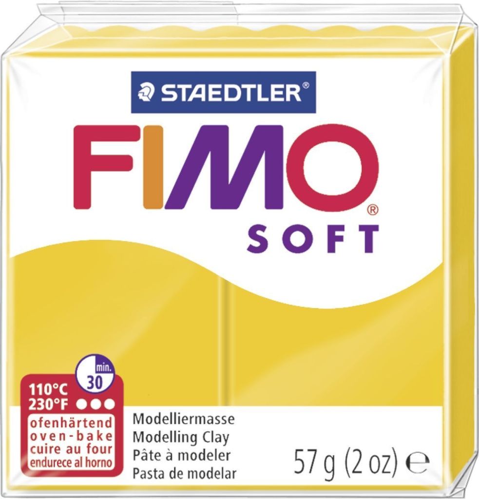 FIMO, modelovací hmota, plastelína Sunhine žlutá soft Obrázek produktu 
