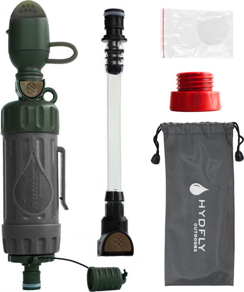 Wasserreiniger mit mehreren Funktionen Tragbarer Wasserfilter Stroh Trinkwasserfilterreiniger fš¹r die Notfallvorsorge im Freien