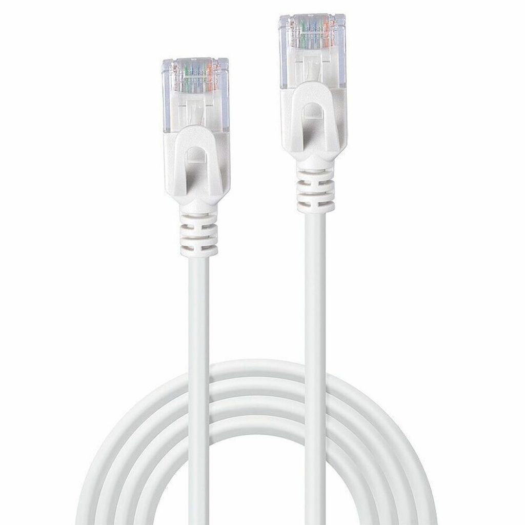 LINDY Patchkabel Cat.6A U/UTP Ultra Slim grau 0,5m