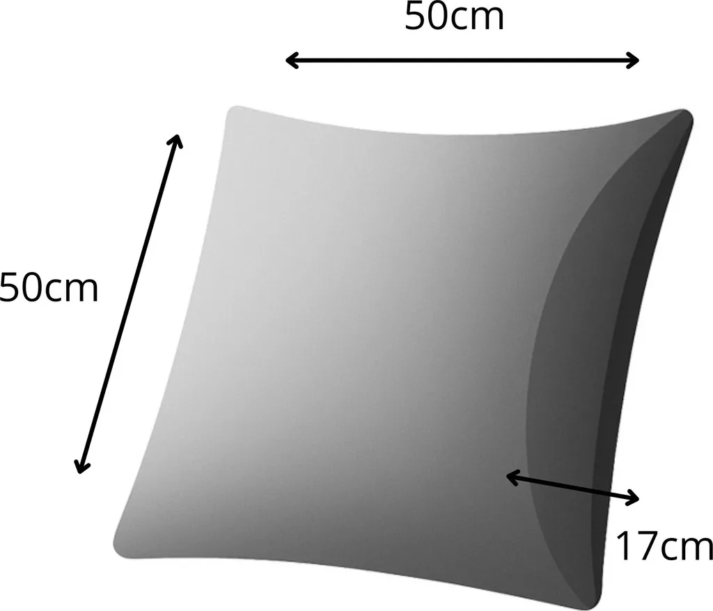 Cuscino da Giardino 50x50 Impermeabile Verona PillowPrim Sfoderabile - 11