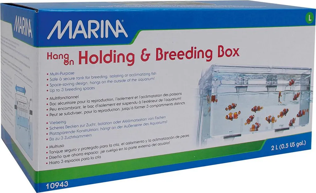 Bac d'isolement externe pour poissons Farbox Marina Gde 2 litres