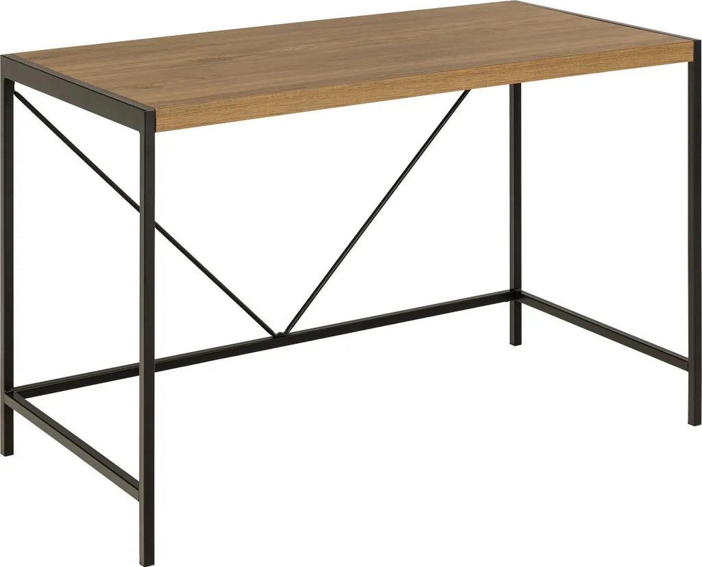 Bureau Bahamas en bois de manguier massif naturel - Style exotique chic