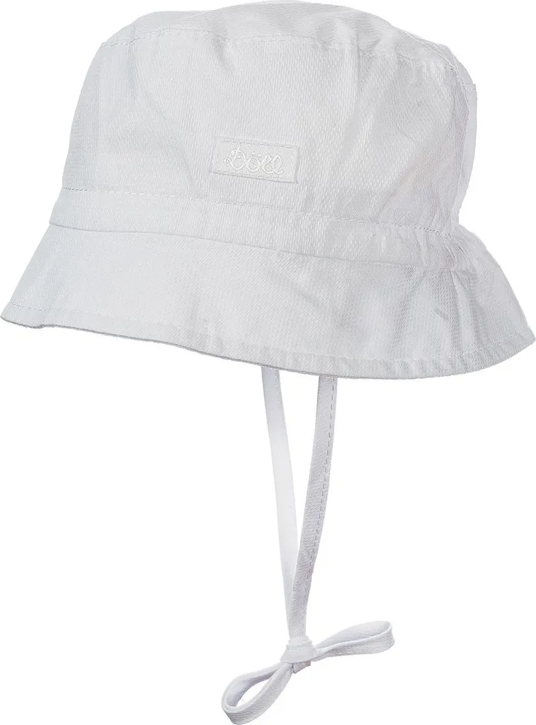 Cappellino Döll con Nodo Bianco | Cotone Dolce per Neonati