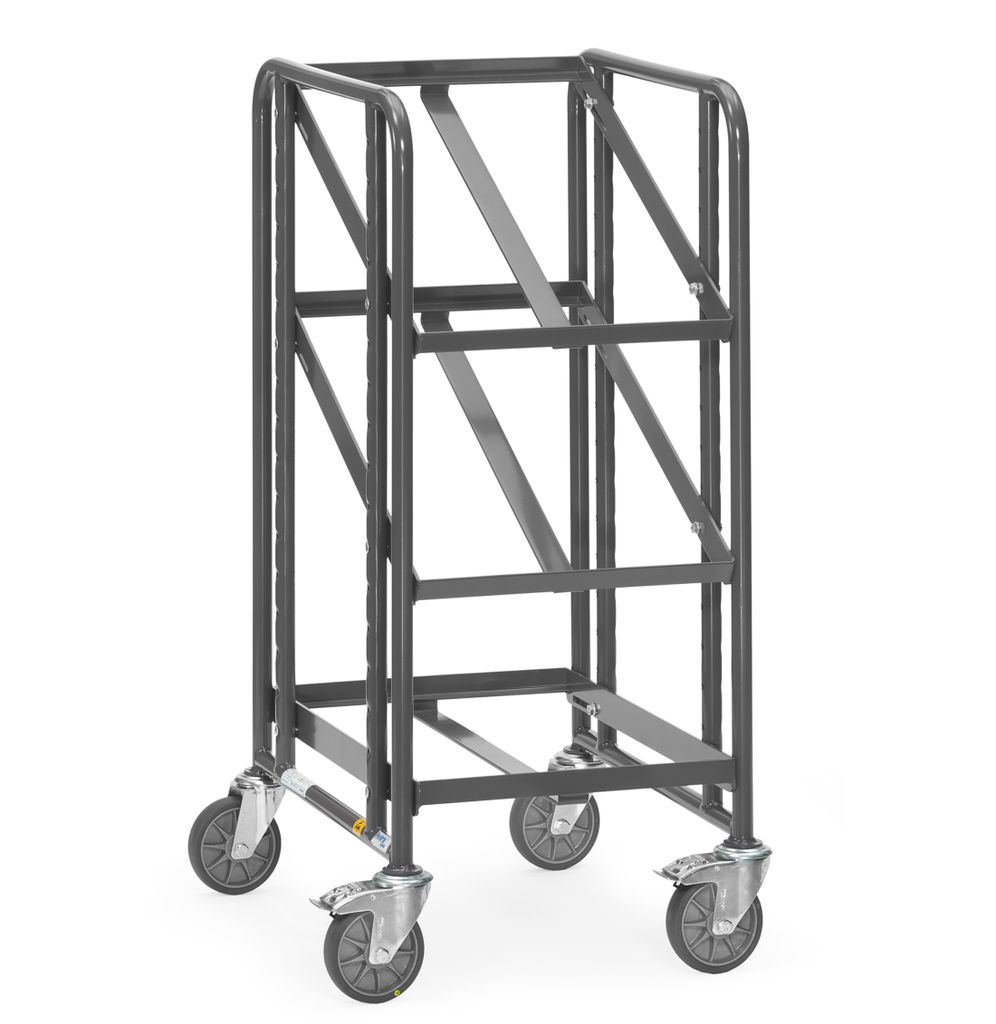 Fetra Transportgeräte Fetra ESD-Eurokastenwagen Ladefläche 610 x 410 mm, 9380