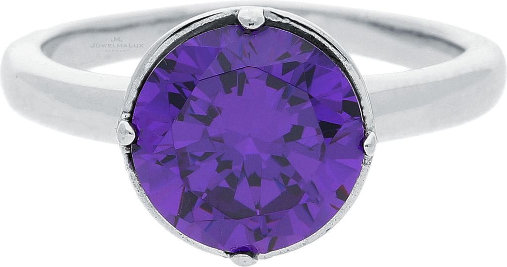 JuwelmaLux Ring 925/000 Sterling Silber mit synth. Zirkonia JL30-07-1031 58