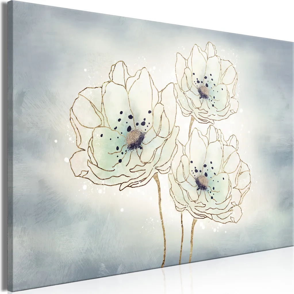 Idea Regalo Casa: Quadro Fiori dell'Oceano 60x40 cm su Tela