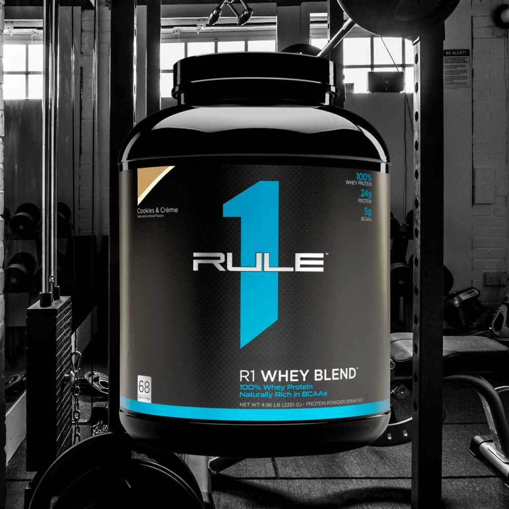 Rule1 | R1 Whey Blend Biscuits with cream