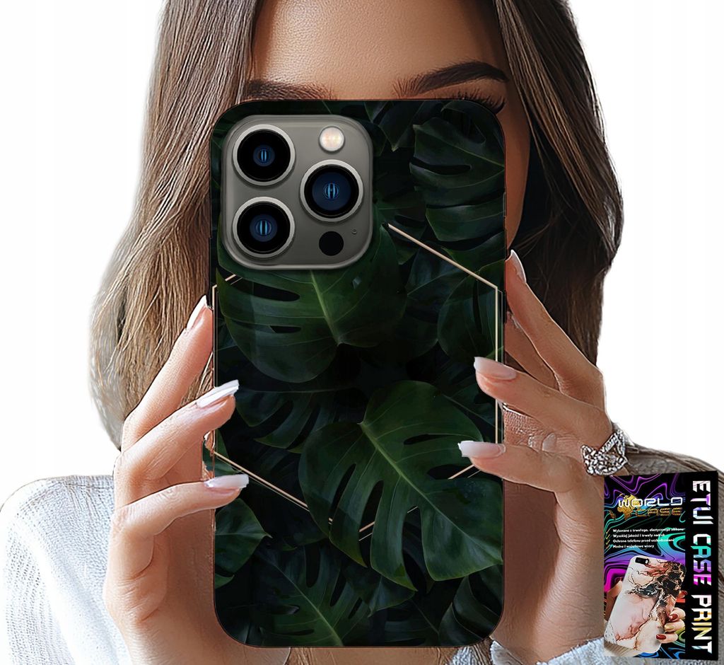 Hülle Für Iphone 15 Pro Max - Elegante Blätter Modische Hülle Designs