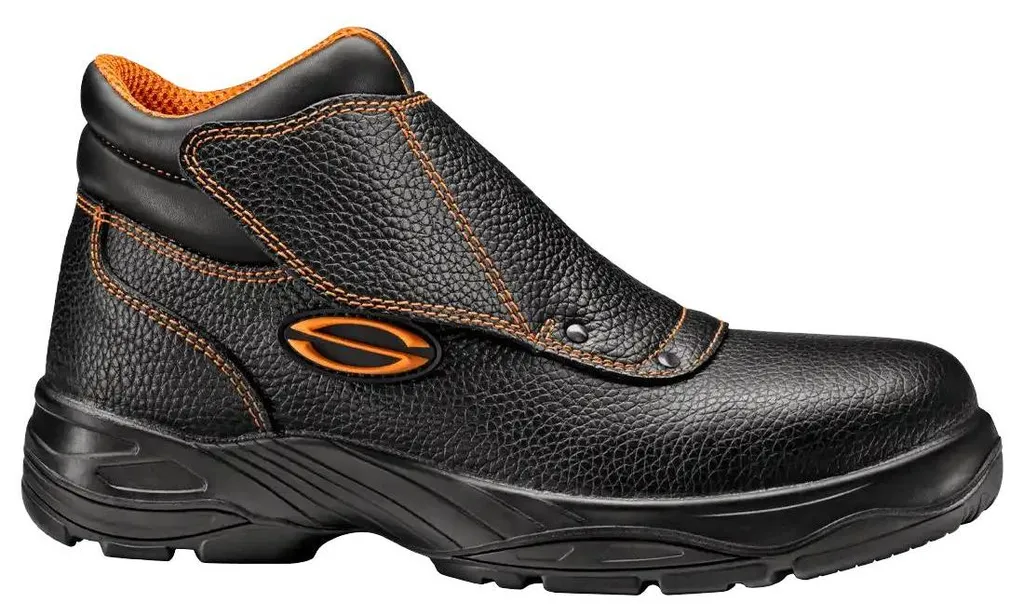 Bottes de sécurité cuir S3 Metal Fighter avec embout fibre de verre