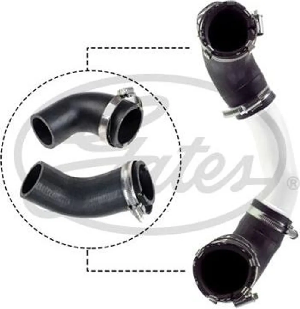 GATES 09-0898 Tuyau d'air de suralimentation OE 55354826 pour Signum