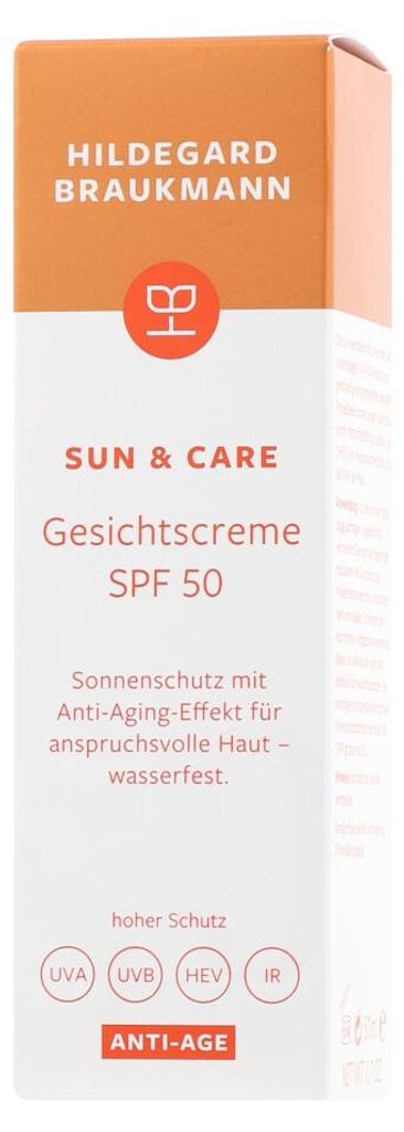 Hildegard Braukmann Sun & Care Anti-Age Gesichtscreme SPF Produktbild 