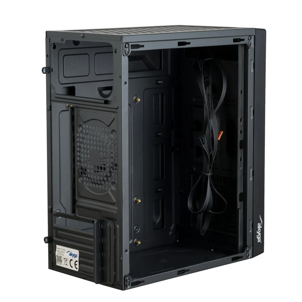 Boîtier PC Compact Akyga AK36BK : Gain de Place et Montage Simplifié