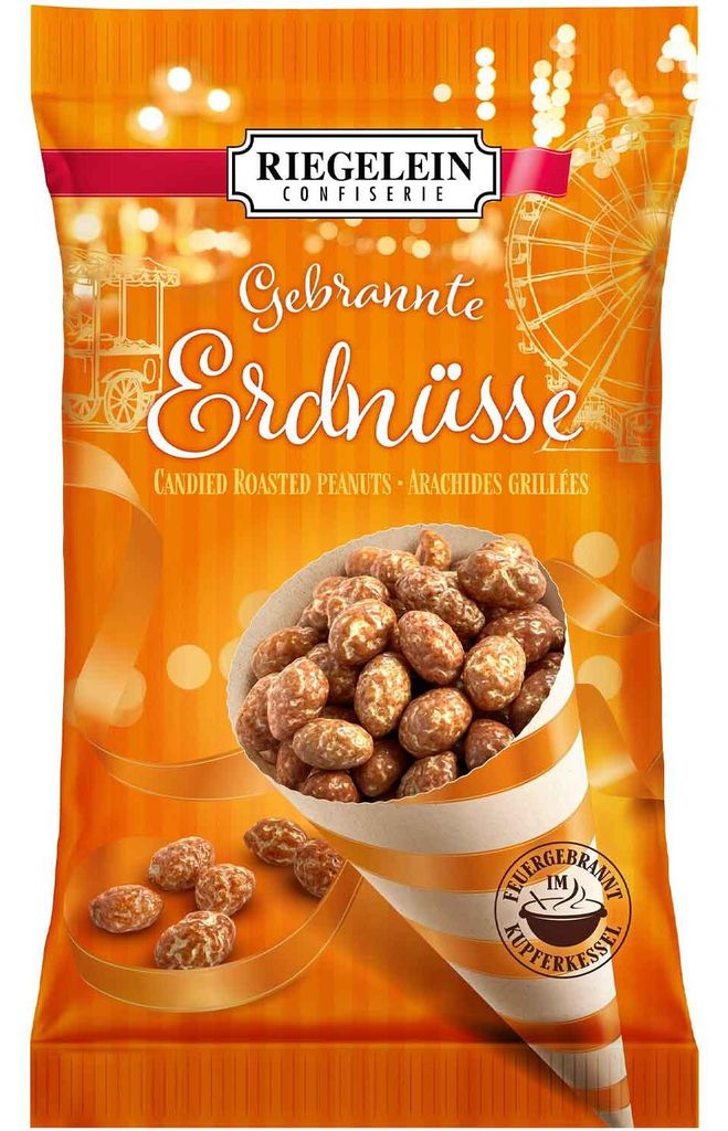 Riegelein Gebrannte Erdnüsse 150g Produktbild 