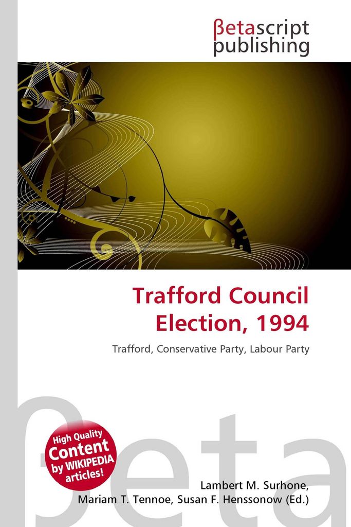 Trafford Council Election, 1994