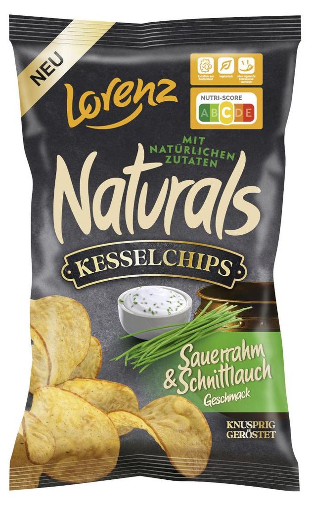 Lorenz Naturals Chipsy w kształcie kotłeczków o smaku Zdjęcie produktu 