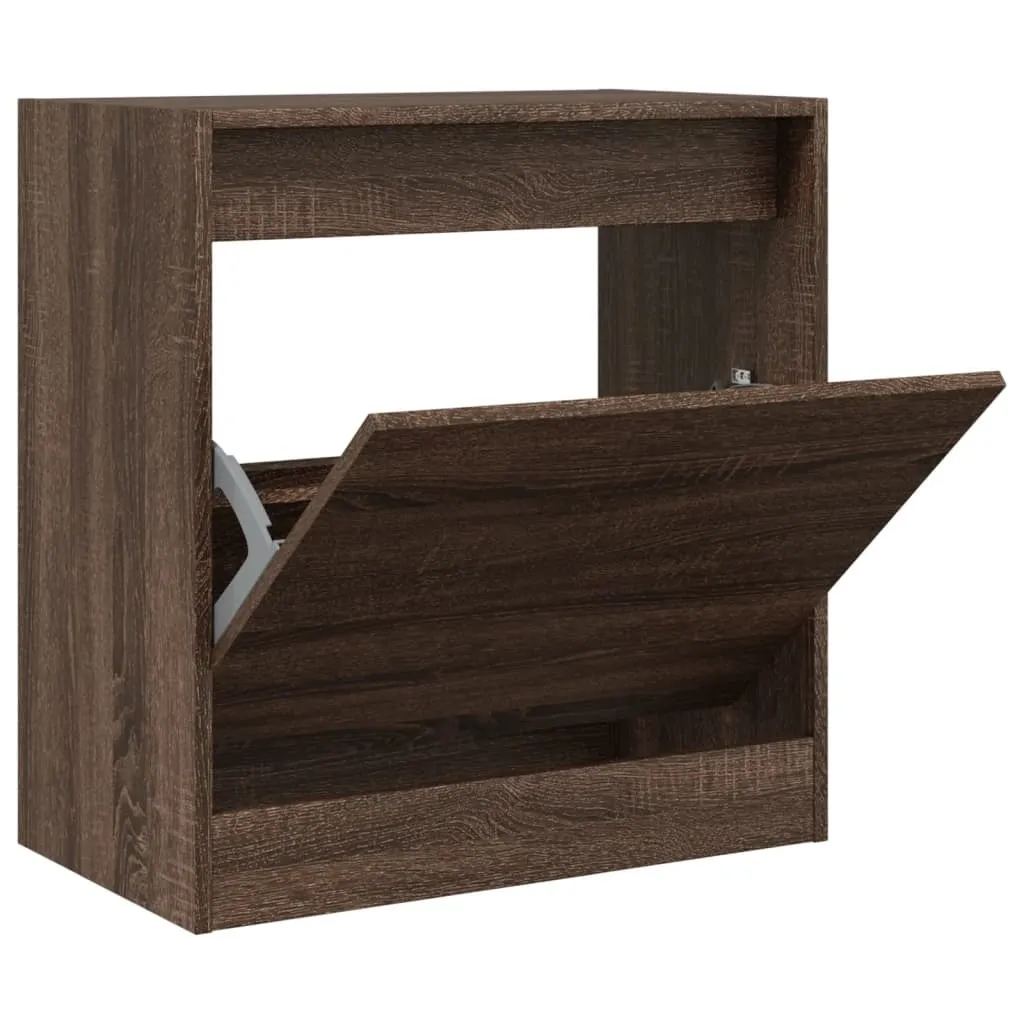 Scarpiera Accogliente Rovere Marrone 60cm - Trasforma il tuo Ingresso