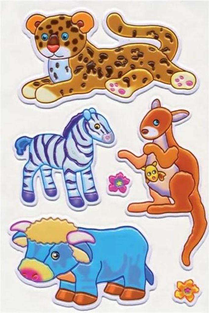 3D Sticker Tieger Produktbild 