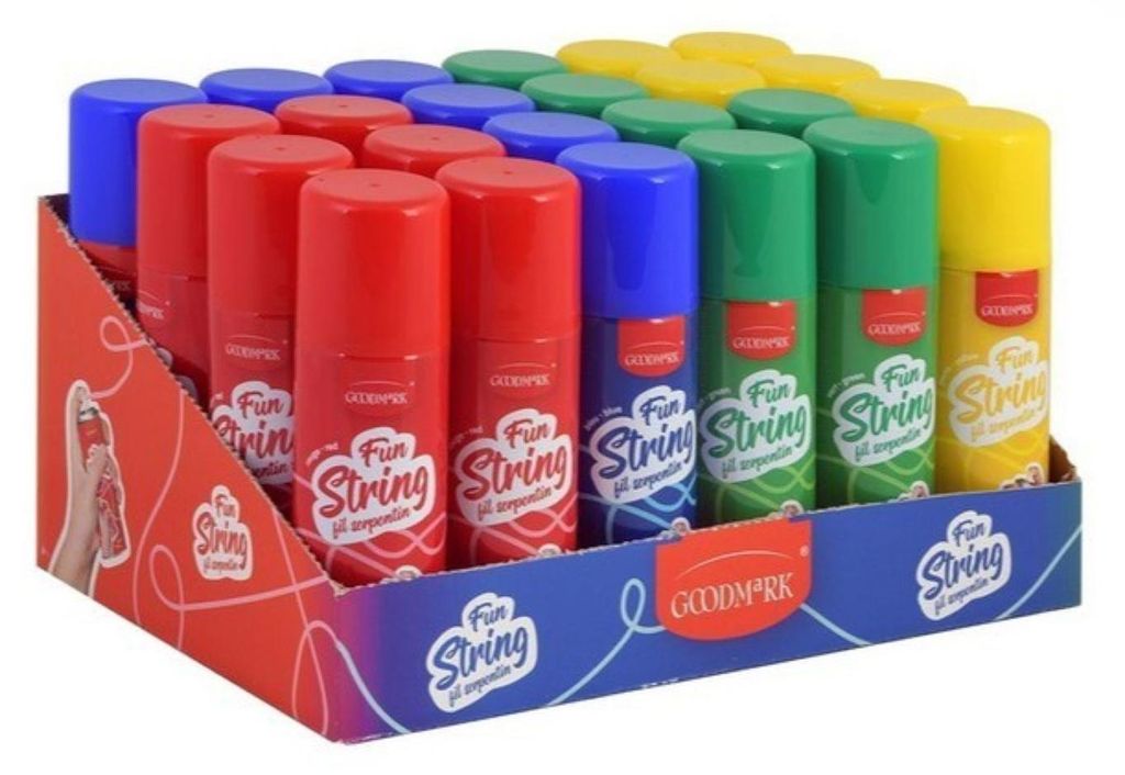 Luftschlangen - Spray 70 ml | Farbvarianten Produktbild 