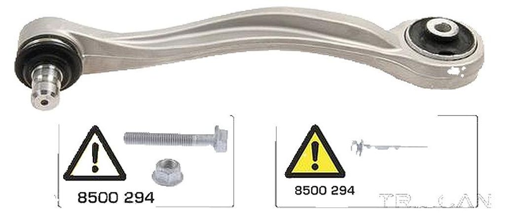 Lenker Radaufhängung Querlenker mit Gummilager TRISCAN für u.a. AUDI A6