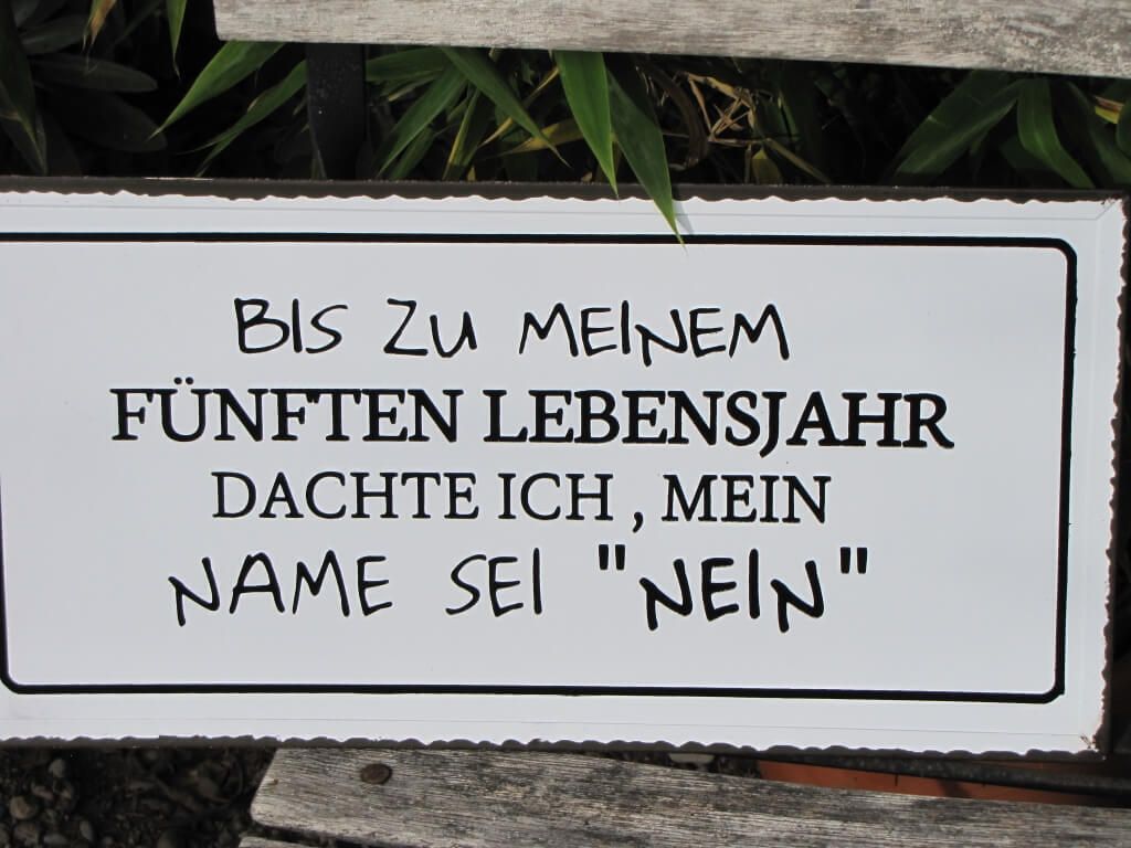 Shabby Chic Metallspruchschild "fünftes Lebensjahr"