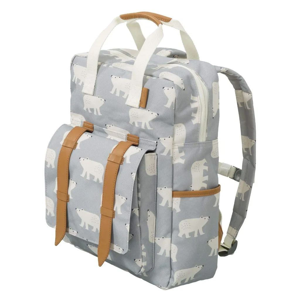 Petit sac à dos scolaire Fresk pour filles et garçons style scandinave