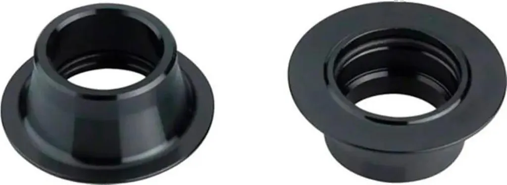 Zipp Front Caps 77 Disc Noir - Adaptateur 12 x 100 mm pour Moyeu Route
