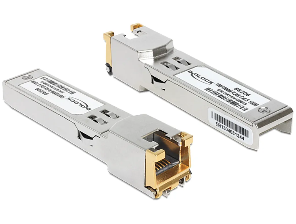 Module SFP Delock 1000Base-T RJ45 (86206) - Cuivre Gigabit Ethernet