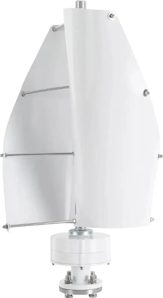 Éolienne 1kW à axe vertical avec régulateur 12V - Kit de montage robuste