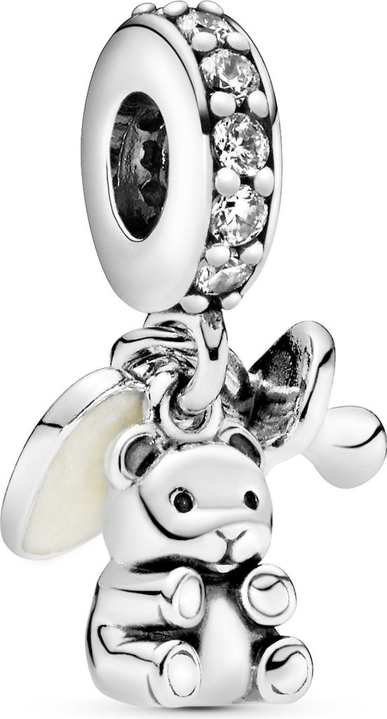 Pandora Baby-Teddybär Charm-Anhänger 792100CZ Anhänger Produktbild 