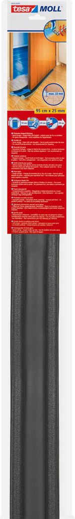 tesamoll Tür Zugluftstopper glatte Böden (1 Stck.) - 95 cm Produktbild 