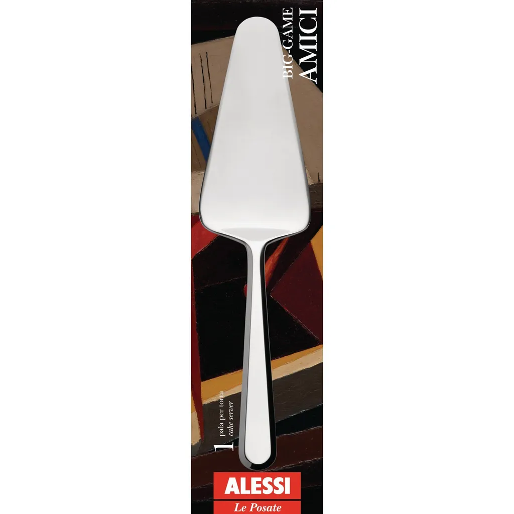 Alessi Amici BG02/15 Pala Torta In Acciaio - Design BIG-GAME | E-Shop - 4
