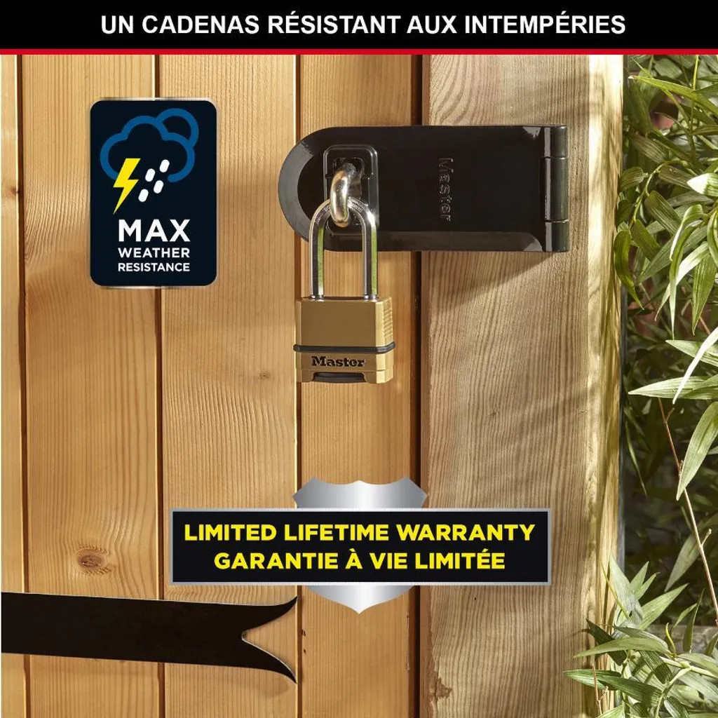 Cadenas Master Lock Excell Anse Bore Haute Résistance Classe 9 Pro - 4