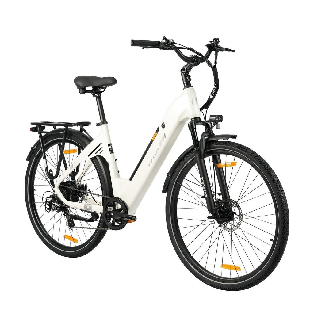 E-Bike Cityrad E3-SE E-Fahrrad 648WH Pedelec, 36V 18 AH 120 km Reichweite 7 Gang, Kettenschaltung, Heckmotor, 648 Wh, Cityrad 7 Gang Shimano