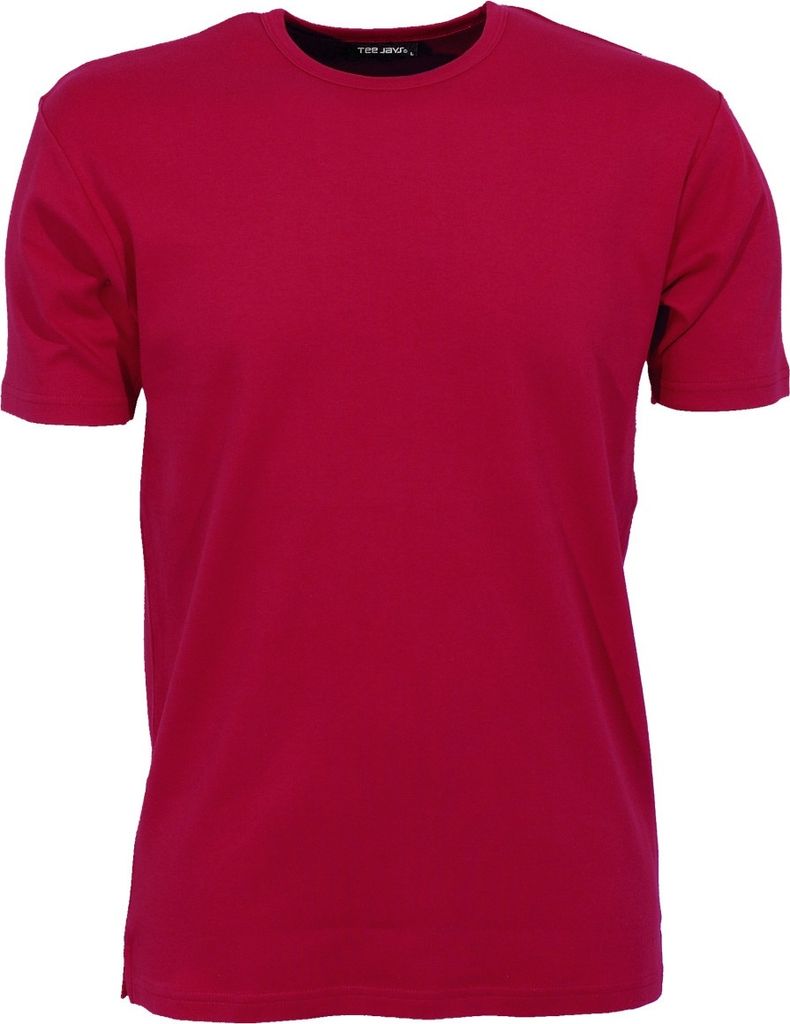 Tee Jays 520 | Mens Interlock Bodyfit T-Shirt - Farbe: Deep Red - Größe: XXL