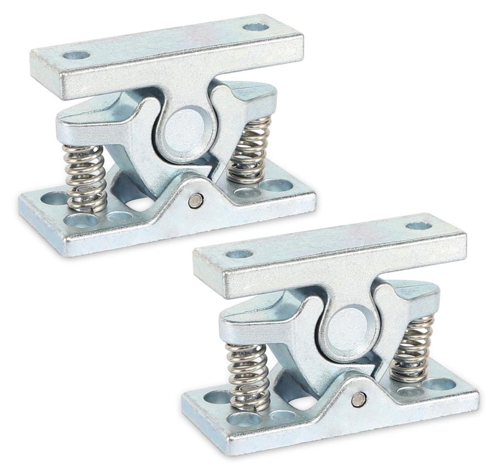 Türstopper aus Zinklegierung, 2er-Pack, robuster Türstopper für Wohnwagen und Wohnmobile, federbelasteter Türstopper für Schlafzimmer, Wohnzim...